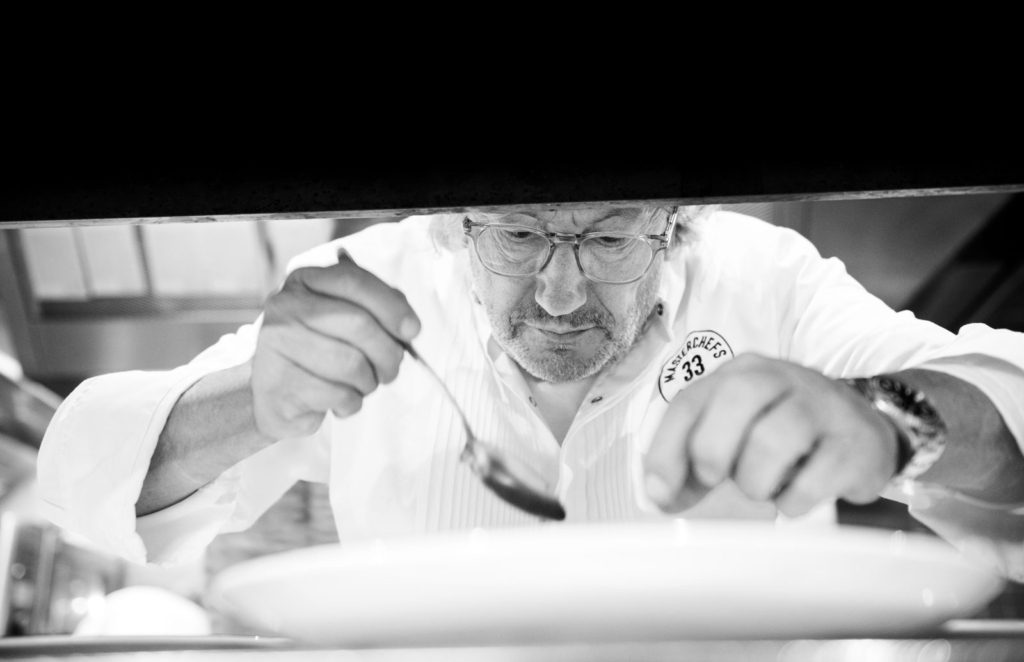 Bij Stéphane Buyens in Hostellerie Le Fox