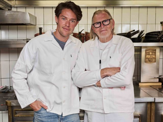 Cesar Casier & Johan Segers samen aan het fornuis